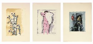 ,Orfeo Tamburi - Lotto composto da tre opere