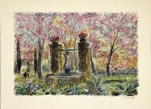 ,Michele Cascella : Raccolta di 10 litografia  - Asta Arte moderna e contemporanea | Summer season - Associazione Nazionale - Case d'Asta italiane