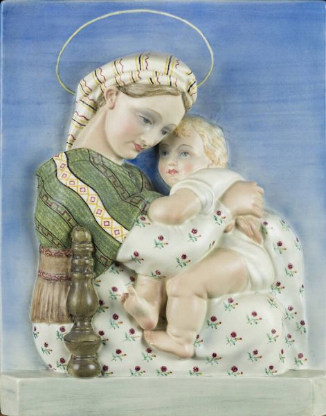 LENCI TORINO : Madonna con bambino 28/09/1944  - Asta Antiquariato, Argenti, Dipinti e Sculture - Associazione Nazionale - Case d'Asta italiane