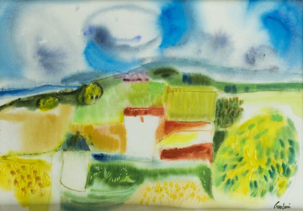 ENRICO PAULUCCI Genova 1901 - 1999 Torino : Composizione met� anni '60  - Asta Antiquariato, Argenti, Dipinti e Sculture - Associazione Nazionale - Case d'Asta italiane