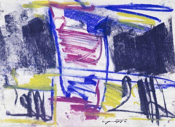 ADRIANO TUNINETTO Pancalieri (TO) 1930 - 2004 : Senza titolo  - Asta Antiquariato, Argenti, Dipinti e Sculture - Associazione Nazionale - Case d'Asta italiane