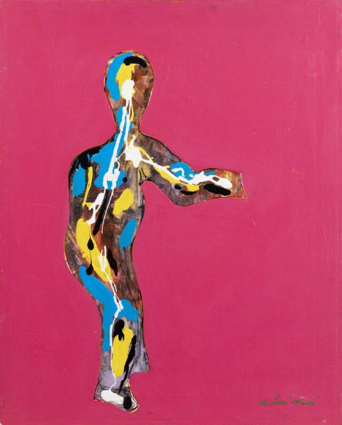 GIORGIO CHIESI Felina 1941 : Figura  - Asta Antiquariato, Argenti, Dipinti e Sculture - Associazione Nazionale - Case d'Asta italiane