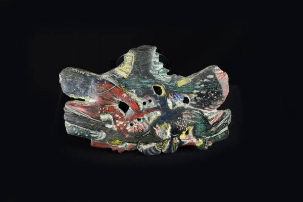 ALDO DEZZA Torino 1937 : Composizione  - Asta Antiquariato, Argenti, Dipinti e Sculture - Associazione Nazionale - Case d'Asta italiane