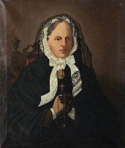 PITTORE ANONIMO - Il rosario