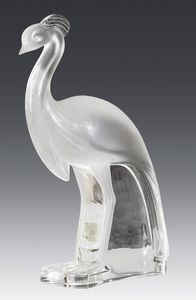 LALIQUE FRANCE - Pavoncella in cristallo anni '60