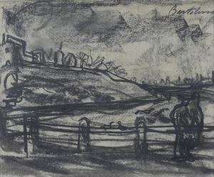 LUIGI BARTOLINI Cupra Montana (AN) 1892 - 1963 Roma - Staccionata