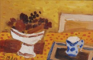 GIULIO DA MILANO Nizza (Francia) 1895 - 1990 Torino - Natura morta ante 1972