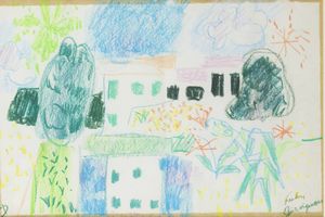 ENRICO PAULUCCI Genova 1901 - 1999 Torino - Paesaggio