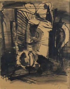 LUIGI SPAZZAPAN Gradisca d'Isonzo (GO) 1889 - 1958 Torino - Composizione
