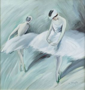 WALTER MUSSO XX secolo - Ballerine