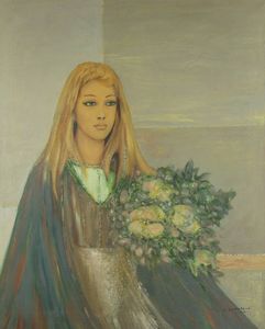 SANDRO LO CASCIO Torino 1932 - Le azalee 1980