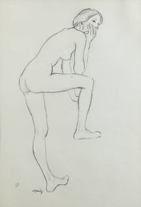 LORENZO ALESSANDRI Torino 1927 - 2000 Giaveno (TO) - Colette 24.3.77 -7/9-