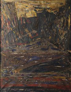 ALBINO GALVANO Torino 1907 - 1990 - Composizione astratta 1964