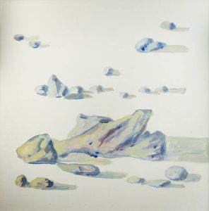 ALBINO GALVANO Torino 1907 - 1990 - Senza titolo 22/2/82