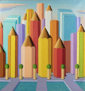 ANTONIO BENCICH Biella 1949 - West st. 2017