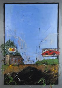 GIORGIO CHIESI Felina 1941 - Cielo azzurro