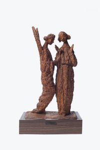 ULDERICO FABBRI Ferrara 1897 - 1970 - L'annunciazione 1970