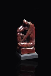 FRANCO GARELLI Diano d'Alba (CN) 1909 - 1973 Torino - Figura 1950 ca