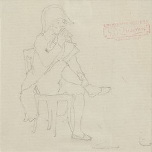 GIOVANNI BATTISTA QUADRONE Mondov (CN) 1844 - 1898 Torino - Il segreto (studio per) 1873-1874 ca.