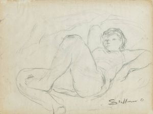 OTTAVIO STEFFENINI Cuneo 1889 - 1971 Milano - Figura