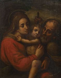 PITTORE ANONIMO - Madonna con Bambino