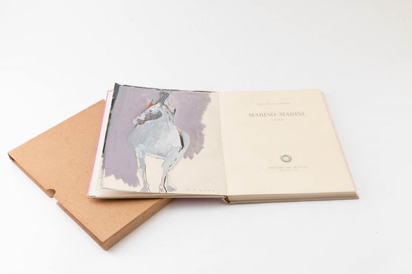 Marino Marini : Studio per cavaliere  - Asta Arte Moderna e Contemporanea e Fotografia - Associazione Nazionale - Case d'Asta italiane