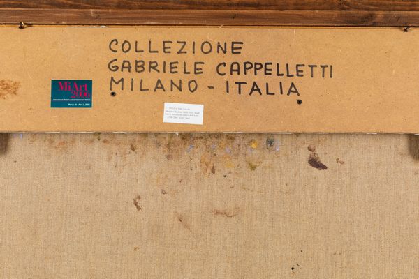 Ennio Morlotti : Studio per Lago di Oggiono  - Asta Arte Moderna e Contemporanea e Fotografia - Associazione Nazionale - Case d'Asta italiane