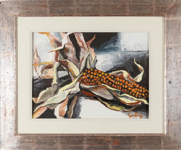 Renato Guttuso : Pannocchia  - Asta Arte Moderna e Contemporanea e Fotografia - Associazione Nazionale - Case d'Asta italiane