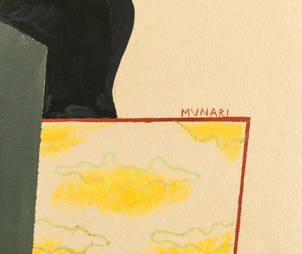 BRUNO MUNARI : Tavola per cantastorie di Campari, 1932  - Asta Arte Moderna e Contemporanea e Fotografia - Associazione Nazionale - Case d'Asta italiane