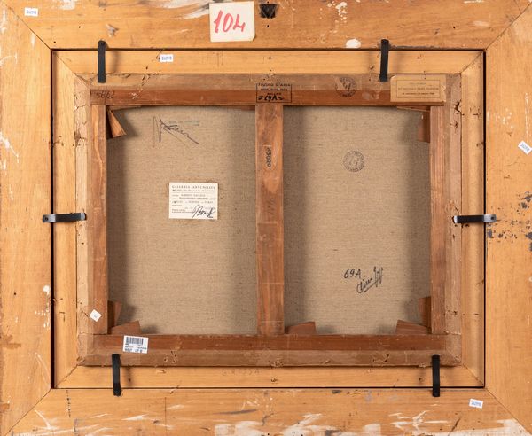 Alberto Savinio : Senza titolo (Les philosophes)  - Asta Arte Moderna e Contemporanea e Fotografia - Associazione Nazionale - Case d'Asta italiane