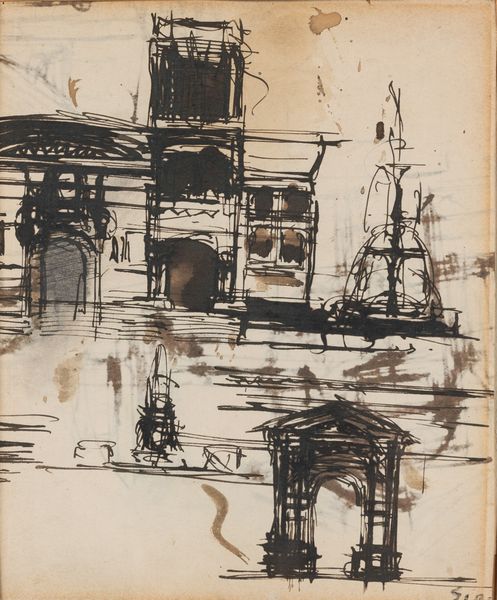 Mario Sironi : Architetture  - Asta Arte Moderna e Contemporanea e Fotografia - Associazione Nazionale - Case d'Asta italiane