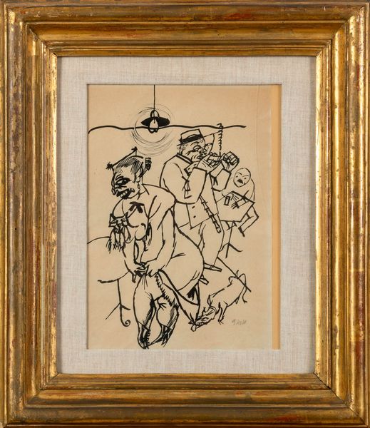 George Grosz : Caff  - Asta Arte Moderna e Contemporanea e Fotografia - Associazione Nazionale - Case d'Asta italiane