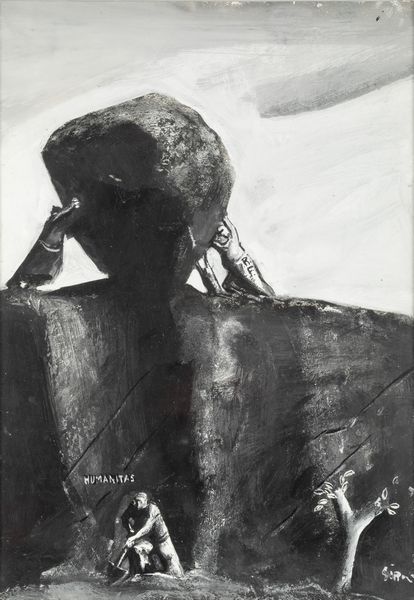 Mario Sironi : Humanitas  - Asta Arte Moderna e Contemporanea e Fotografia - Associazione Nazionale - Case d'Asta italiane