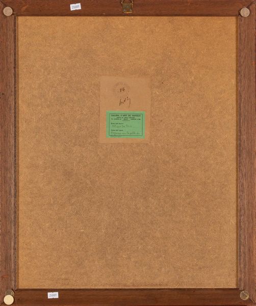 Filippo de Pisis : Ragazzo con la pelle di leopardo  - Asta Arte Moderna e Contemporanea e Fotografia - Associazione Nazionale - Case d'Asta italiane