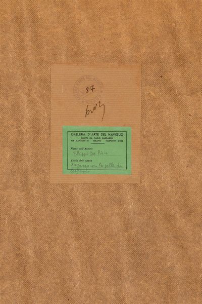 Filippo de Pisis : Ragazzo con la pelle di leopardo  - Asta Arte Moderna e Contemporanea e Fotografia - Associazione Nazionale - Case d'Asta italiane