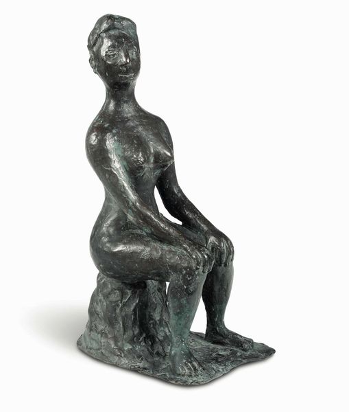 Vittorio Tavernari : Donna seduta  - Asta Arte Moderna e Contemporanea e Fotografia - Associazione Nazionale - Case d'Asta italiane