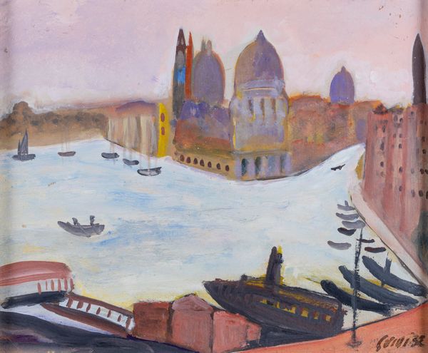 VIRGILIO GUIDI : Punta della Dogana  - Asta Arte Moderna e Contemporanea e Fotografia - Associazione Nazionale - Case d'Asta italiane