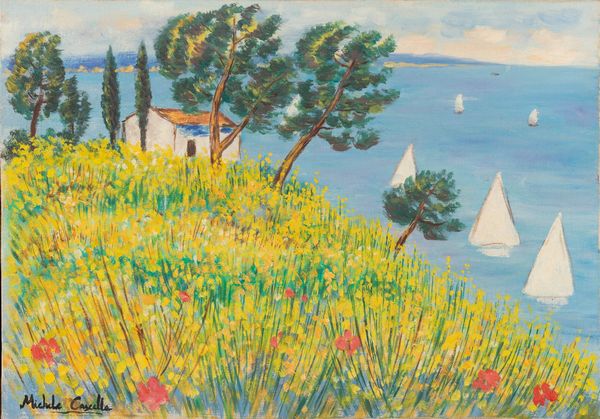 MICHELE CASCELLA : Ginestre sul mare  - Asta Arte Moderna e Contemporanea e Fotografia - Associazione Nazionale - Case d'Asta italiane