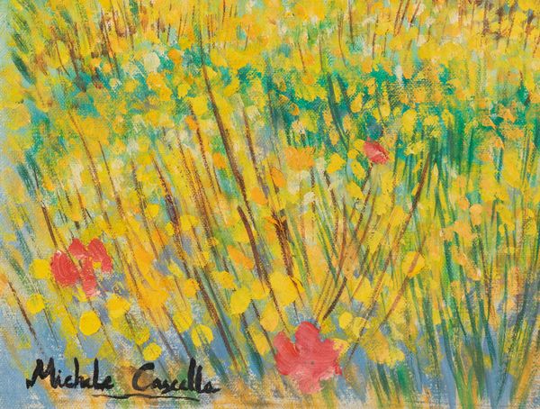 MICHELE CASCELLA : Ginestre sul mare  - Asta Arte Moderna e Contemporanea e Fotografia - Associazione Nazionale - Case d'Asta italiane