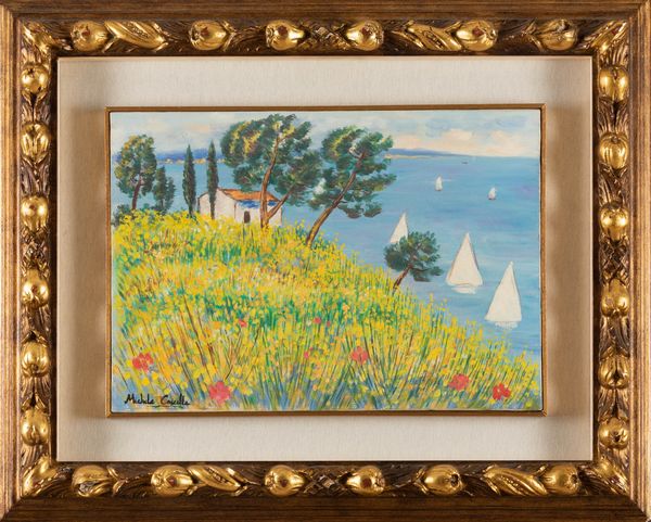 MICHELE CASCELLA : Ginestre sul mare  - Asta Arte Moderna e Contemporanea e Fotografia - Associazione Nazionale - Case d'Asta italiane