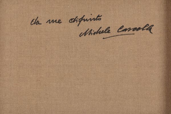 MICHELE CASCELLA : Ginestre sul mare  - Asta Arte Moderna e Contemporanea e Fotografia - Associazione Nazionale - Case d'Asta italiane
