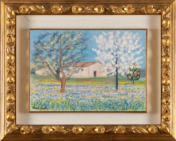 MICHELE CASCELLA : Primavera nel podere  - Asta Arte Moderna e Contemporanea e Fotografia - Associazione Nazionale - Case d'Asta italiane
