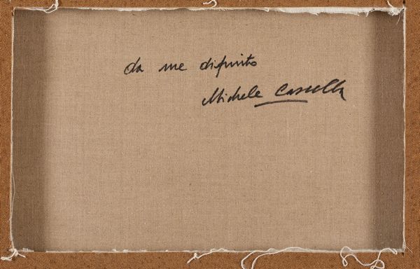 MICHELE CASCELLA : Primavera nel podere  - Asta Arte Moderna e Contemporanea e Fotografia - Associazione Nazionale - Case d'Asta italiane