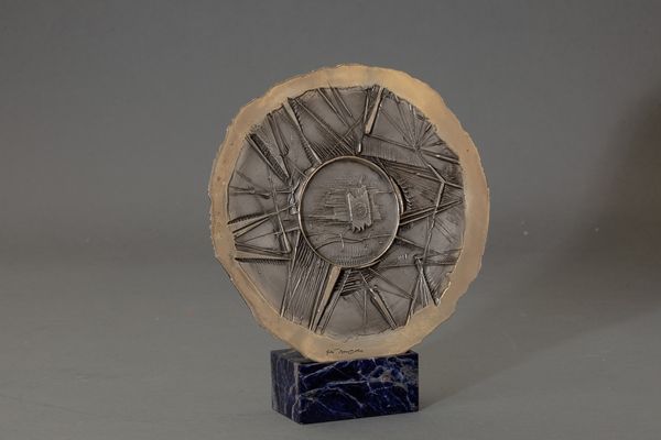 Giò Pomodoro : Piastra disco  - Asta Arte Moderna e Contemporanea e Fotografia - Associazione Nazionale - Case d'Asta italiane