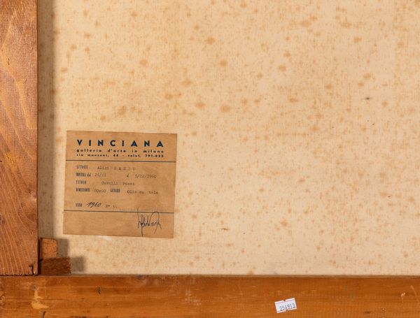 ALIGI SASSU : Cavalli rossi  - Asta Arte Moderna e Contemporanea e Fotografia - Associazione Nazionale - Case d'Asta italiane