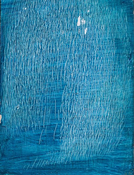 MARIO DELUIGI : Grattage blu  - Asta Arte Moderna e Contemporanea e Fotografia - Associazione Nazionale - Case d'Asta italiane