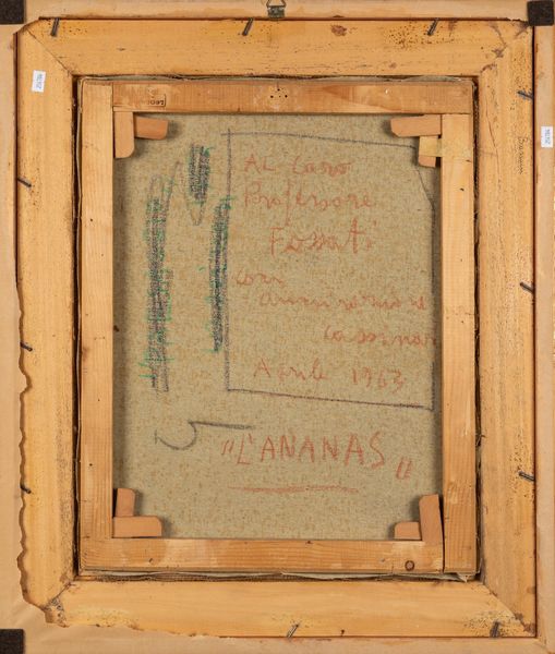 Bruno Cassinari : L'ananas  - Asta Arte Moderna e Contemporanea e Fotografia - Associazione Nazionale - Case d'Asta italiane