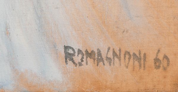Bepi Romagnoni : Per un personaggio  - Asta Arte Moderna e Contemporanea e Fotografia - Associazione Nazionale - Case d'Asta italiane