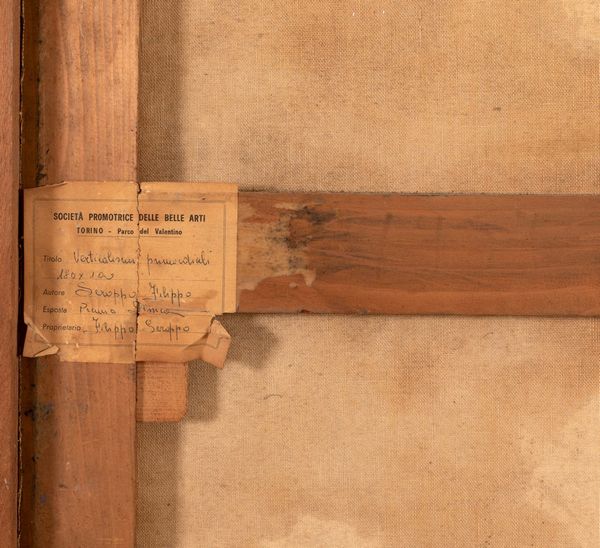 Filippo Scroppo : Verticalismi primordiali  - Asta Arte Moderna e Contemporanea e Fotografia - Associazione Nazionale - Case d'Asta italiane