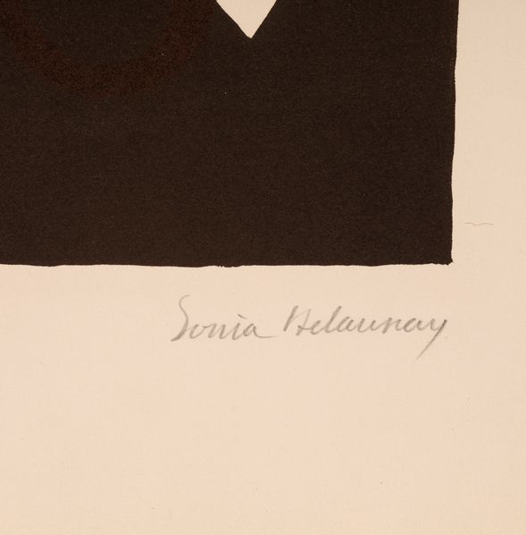 Sonia Delaunay : Composition  - Asta Arte Moderna e Contemporanea e Fotografia - Associazione Nazionale - Case d'Asta italiane